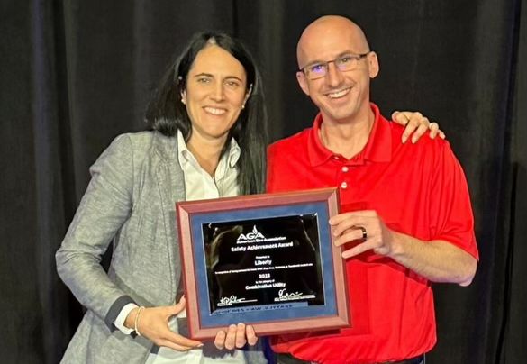 Liberty Receives AGA Safety Award